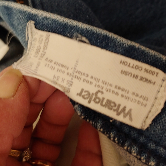 Vintage 1980 Wrangler jeans  sz.36x34 like new - Picture 12 of 15